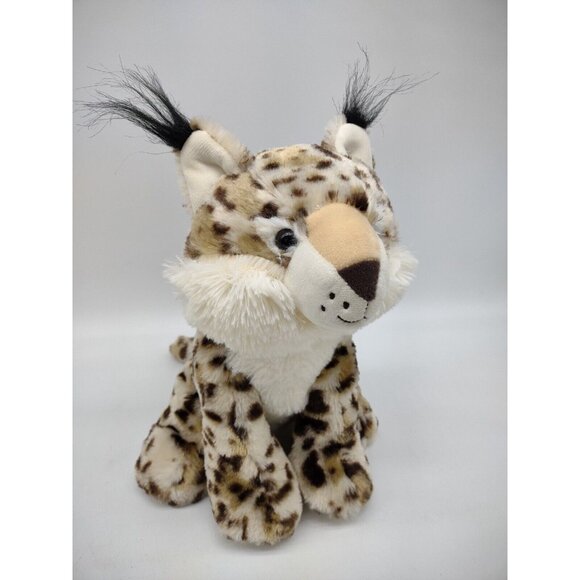 Walmart Plush Bobcat Lynx Stuffed Animal Jungle Spotted Wild Cat Friend Toy 12" - Picture 1 of 10